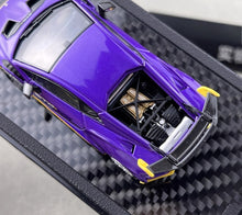 Load image into Gallery viewer, LCD 1:64 Purple Huracan STO Sports Model Diecast Metal Car New Collection
