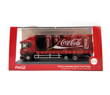 Load image into Gallery viewer, 1:76 Red Scania 94D 6 Wheel Delivery Truck Model Diecast Metal Car Box New Collection
