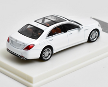 Load image into Gallery viewer, Fine 1:64 White S65 AMG W222 Sedan Sports Model Diecast Metal Car New Collection
