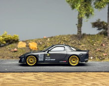 Load image into Gallery viewer, Minigt 1:64 Black Carbon RX-7 Sports Model Diecast Metal Car New Collection
