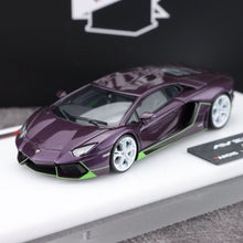 Load image into Gallery viewer, Tardis 1:64 Purple Aventador LP700-4 Sports Model Diecast Resin Car New Collection

