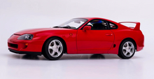 Load image into Gallery viewer, LCD 1:18 Red JDM Supra A80 Coupe Racing Sports Model Diecast Metal Car New
