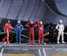 Load image into Gallery viewer, 1:64 Painted Figure Model Miniature Resin Diorama Toy Sand Racing Driver Racer
