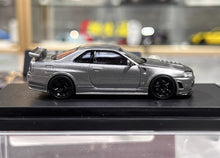 Load image into Gallery viewer, MH 1:64 Gray JDM Skyline GTR R34 NISMO CRS VER Model Diecast Metal Car New Collection
