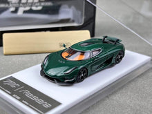 Load image into Gallery viewer, TPC 1:64 Green Carbon Regera Super Racing Sports Model Diecast Metal Car New
