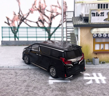 Load image into Gallery viewer, Hobby Japan 1:64 Black Alphard MPV V6 Mini Van Model Diecast Metal Car New
