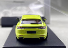 Load image into Gallery viewer, RM 1:64 Yellow Panamera Turismo Sports Model Diecast Metal Car New Collection
