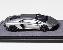 Load image into Gallery viewer, Halo 1:64 Silver Aventador LP720-4 Sports Model Diecast Resin Car New Collection
