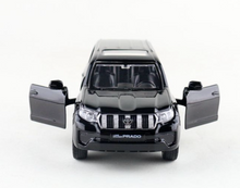 Load image into Gallery viewer, CCA 1:42 Black TOYOTA Land Cruiser Prado SUV Sports Model Toy Diecast Metal Car BN
