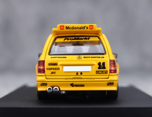 Load image into Gallery viewer, Mortal 1:64 Yellow Taxi S124 MODEII EVO2 Sport Wagon Model Diecast Metal Car
