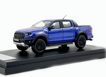 Load image into Gallery viewer, MK 1:64 Blue 2018 Ranger Raptor Pickup Truck Sports Model Diecast Metal Car
