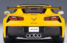 Load image into Gallery viewer, AUTOart 1:18 Yellow CORVETTE C7 ZR1 Racing Sports Model Diecast Metal Car
