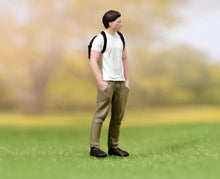 Load image into Gallery viewer, 1:64 Painted Figure Model Miniature Resin Diorama Sand Man Standing Casual Suit New Collection
