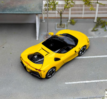 Load image into Gallery viewer, BBR 1:64 Yellow SF90 Racing Sports Model Diecast Metal Car New Collection
