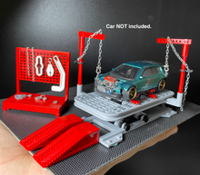 Load image into Gallery viewer, 1:64 Beam Calibrator Car Body Repair Garage Scene Model Resin Sand Display
