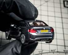 Load image into Gallery viewer, Mortal 1:64 Gray F87 M2 Coupe Sports Model Diecast Metal Car New Collection

