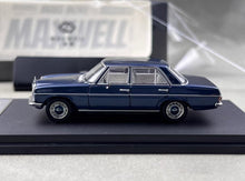 Load image into Gallery viewer, Maxwell 1:64 Blue W114 200 Strich 8 Classic Sedan Model Diecast Metal Car New Collection
