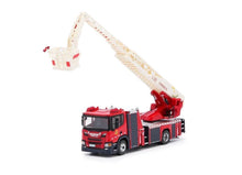 Load image into Gallery viewer, Masdi 1:64 Red Aerial Ladder Fire Engine Truck L32 Model Diecast Metal Car New Collection
