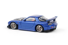 Load image into Gallery viewer, Poprace 1:64 Blue JDM RX-7 FD RE Amemiya Sports Model Diecast Metal Car New Collection
