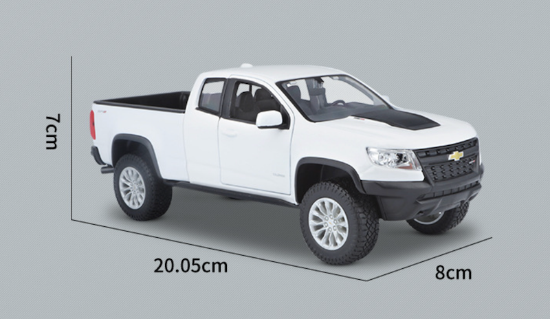 Modellino Maisto 1:27 &ndash; Chevrolet Colorado ZR2 Pick-up 2017, Bianco