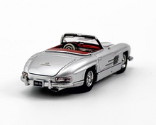 Load image into Gallery viewer, YS 1:64 Silver 300SL W198 Convertible Racing Sport Model Diecast Metal Car New Collection
