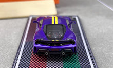 Load image into Gallery viewer, U2 1:64 Purple Novitec 488 Pista Racing Sports Model Diecast Resin Car Box New
