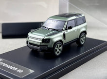 Load image into Gallery viewer, LCD 1:64 Green Defender 90 SUV ORV Sports Model Diecast Metal Car New Collection
