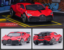 Load image into Gallery viewer, JKM 1:64 Red Bugatti Divo Racing Sports Model Toy Diecast Metal Car BN

