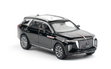 Load image into Gallery viewer, XCARTOYS 1:64 Black HQ Hongqi E HS9 Sedan EV Model Toy Metal Car NIP
