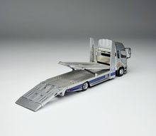 Load image into Gallery viewer, GCD 1:64 Silver Fuso Fighter MK2 Tow Trailer Truck Model Diecast Metal Car New Collection
