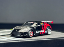 Load image into Gallery viewer, Minigt 1:64 Black GR86 Widebody Coupe Sports Model Diecast Metal Car New Collection
