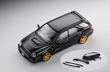 Load image into Gallery viewer, 1:64 Furuya Black Impreza WRX STI VII 7 Wagon Sport Model Diecast Metal Car New
