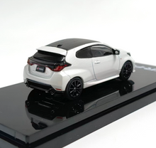 Load image into Gallery viewer, HJ 1:64 JDM White GR Yaris RZ Sports Model Diecast Metal Car New Collection
