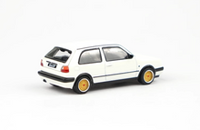 Load image into Gallery viewer, Poprace 1:64 White VW Golf GTI MKII Sports Model Diecast Metal Car New
