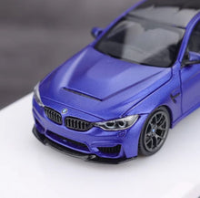 Load image into Gallery viewer, HH 1:64 Dark Blue M4 CS F82 Coupe Sports Model Diecast Metal Car New Collection
