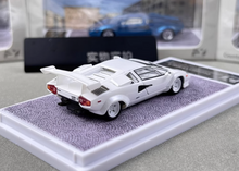 Load image into Gallery viewer, FY 1:64 White Countach LP5000 S Racing Sports Model Diecast Metal Car New Collection
