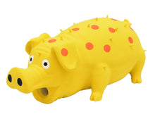 Load image into Gallery viewer, Dog Squeaky Toys Chew Puppy Rubber Pig Pet Breeds Play Fetch Reduce Anxiety Cute

