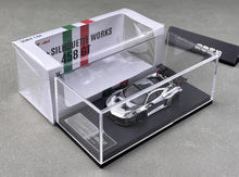 Load image into Gallery viewer, Star 1:64 Plating Silver 458 GT LBWK Racing Sports Model Diecast Metal Car New Collecction
