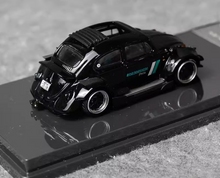 Load image into Gallery viewer, INSPIRE 1:64 Black VW RWB Beetle Sports Model Diecast Metal Car New Collection
