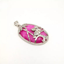 Load image into Gallery viewer, Nature Jade Bamboo Rabbie Pendant Necklace Gift Jewelry charm Blessing Lucky Ps
