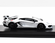 Load image into Gallery viewer, JY 1:64 White Aventador SVJ LP770-4 Sports Model Diecast Metal Car New Collection
