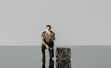 Load image into Gallery viewer, 1:64 Painted Figure Model Miniature Resin Diorama Scene Policeman Motorcycle Set
