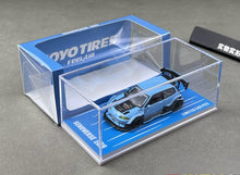 Load image into Gallery viewer, TPC 1:64 Blue Civic EG6 Widebody Sports Model Diecast Metal Car Box New Collection
