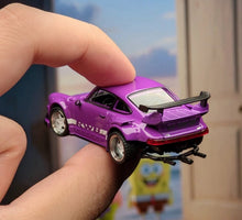Load image into Gallery viewer, MM 1:64 Purple RWB 930 Racing Sports Model Diecast Metal Car New Collection

