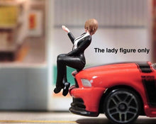 Load image into Gallery viewer, 1:64 Painted Figure Model Miniature Resin Diorama Sand Lady in Suit Short hair Collection
