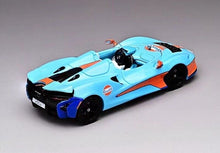 Load image into Gallery viewer, CM 1:64 Blue Gulf Elva Super Racing Sports Model Toy Diecast Metal Car Box
