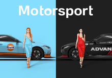 Load image into Gallery viewer, TM 1:64 M4 Gulf Advan Coupe Figure Sports Model Diecast Metal Car New Collection
