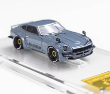 Load image into Gallery viewer, IG 1:64 Gray JDM Fairlady Z S30 Pandem Sports Model Diecast Resin Car New Collection
