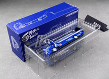 Load image into Gallery viewer, MT 1:64 Blue Calsonic H300 Flatbed Tow Truck Custom Model Diecast Metal Car
