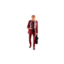 Load image into Gallery viewer, 1:64 Painted Figure Model Miniature Resin Diorama Sand Business Man Suit Luggage New
